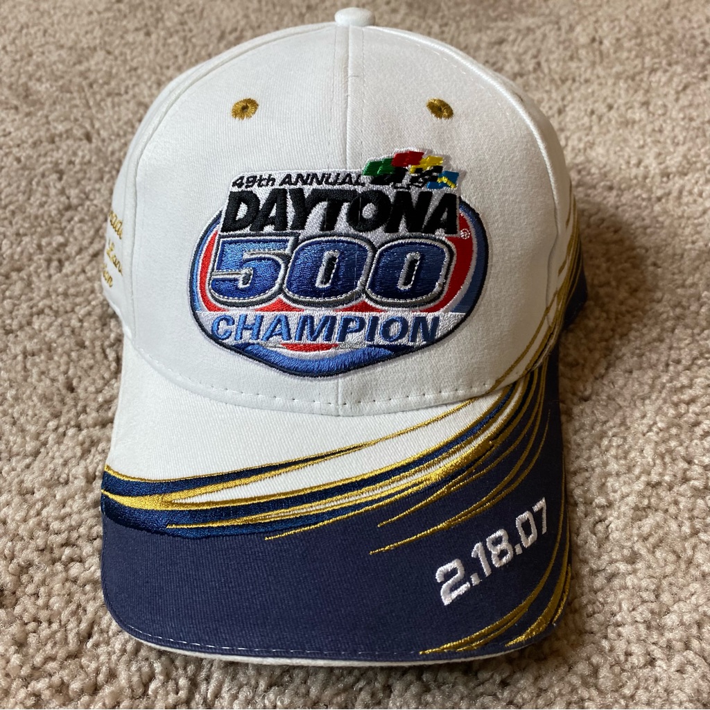 Daytona 500 Champion Nascar Hat 49th Annual 2007